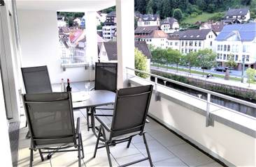 Gîte pour 4 personnes, avec balcon à Bad Wildbad
