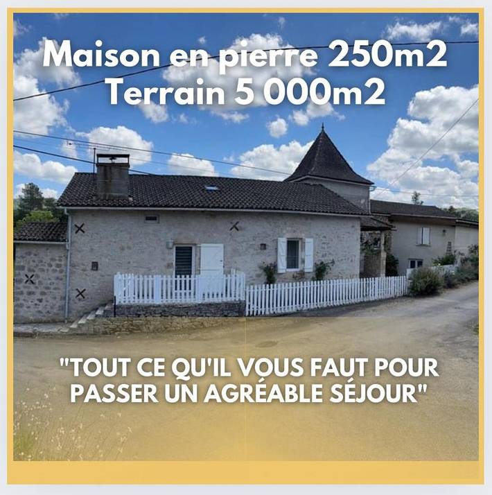 Maison de vacances pour 6 personnes, avec Balcon et Terrasse ainsi que Jardin et Vue à Saint-Géry
