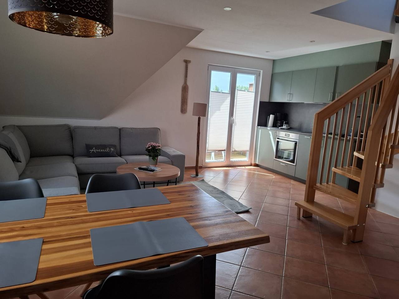 Ganze Wohnung, Ferienhaus Rechlin See Fewo 2 in Rechlin, Müritz