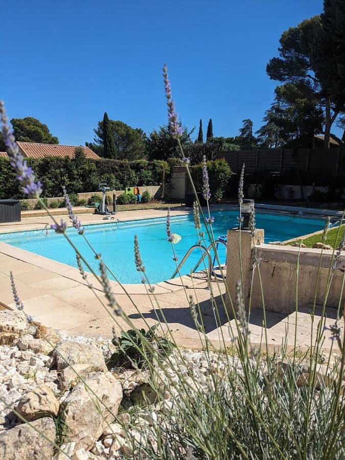 Appartement de vacances pour 2 personnes, avec piscine et jardin