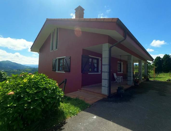 Casa rural para 7 personas, con vistas y jardín, Se admiten mascotas en Parres - 3