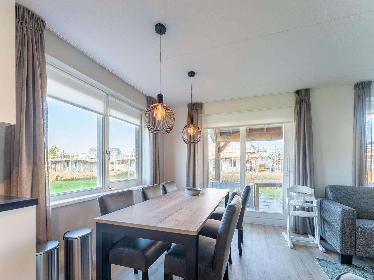 Entspannender Rückzugsort in der Natur mit Strand in Scherpenisse, Niederländische Nordsee