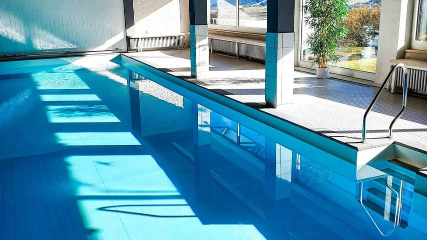 Ferienwohnung für 3 Personen, mit Pool und Balkon in Oy-Mittelberg - 4