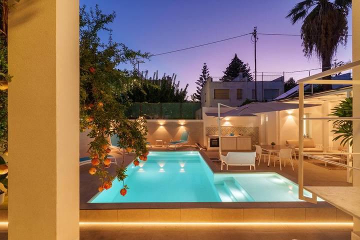 Ferienwohnung für 8 Personen, mit Garten und Pool sowie Ausblick - 1