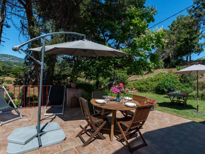 Ferienhaus für 4 Personen, mit Garten und Terrasse sowie Ausblick, mit Haustier auf Korsika - 2