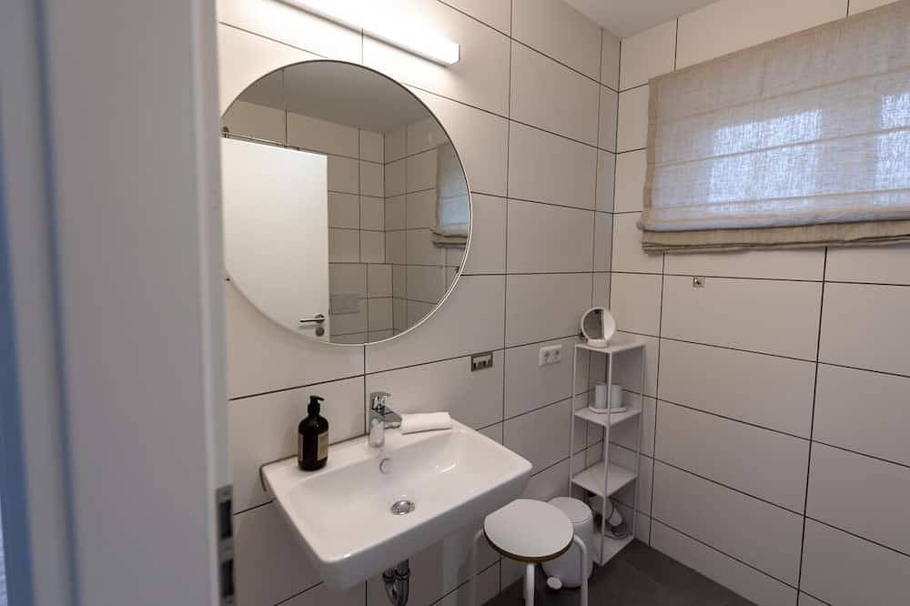Ferienhaus mit Badefass, Sauna, Terrasse, Kamin in Langenburg, Hohenlohe