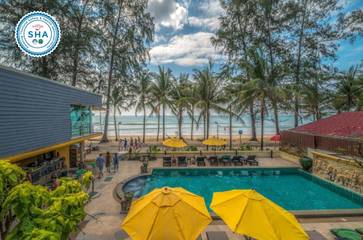 Hôtel pour 5 personnes, avec piscine ainsi que jacuzzi et jardin à Kamala Beach