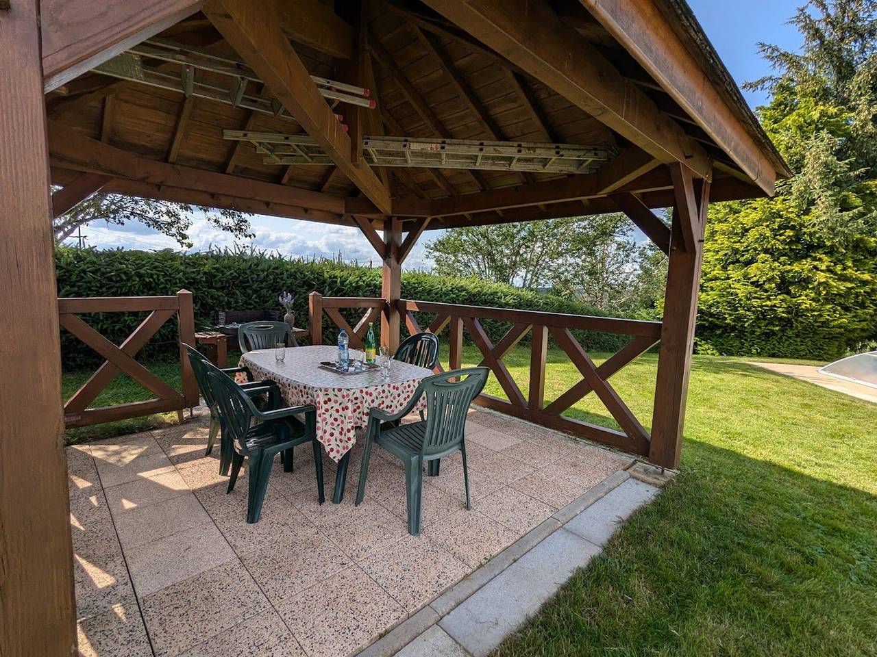 Gemütliches Chalet mit Privatpool in Val-d'Ajol, 3 Schlafzimmer in Le Val-d'Ajol, Regionaler Naturpark Belchen der Vogesen