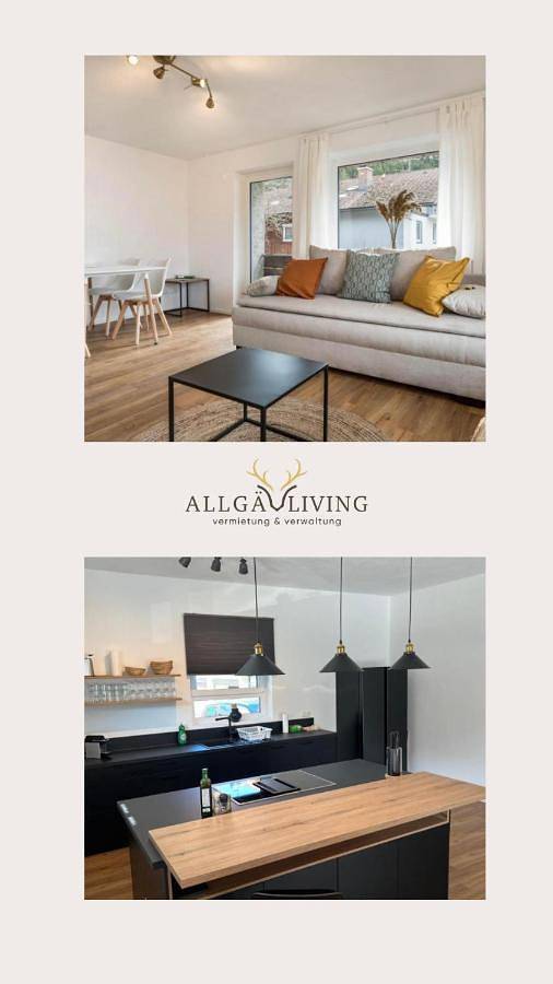 Ganze Wohnung, Allgäu Ferienhaus 5 Apartments mit Sauna,Balkon, Garten und Privatparkplatz in Ettensberg (Blaichach), Blaichach
