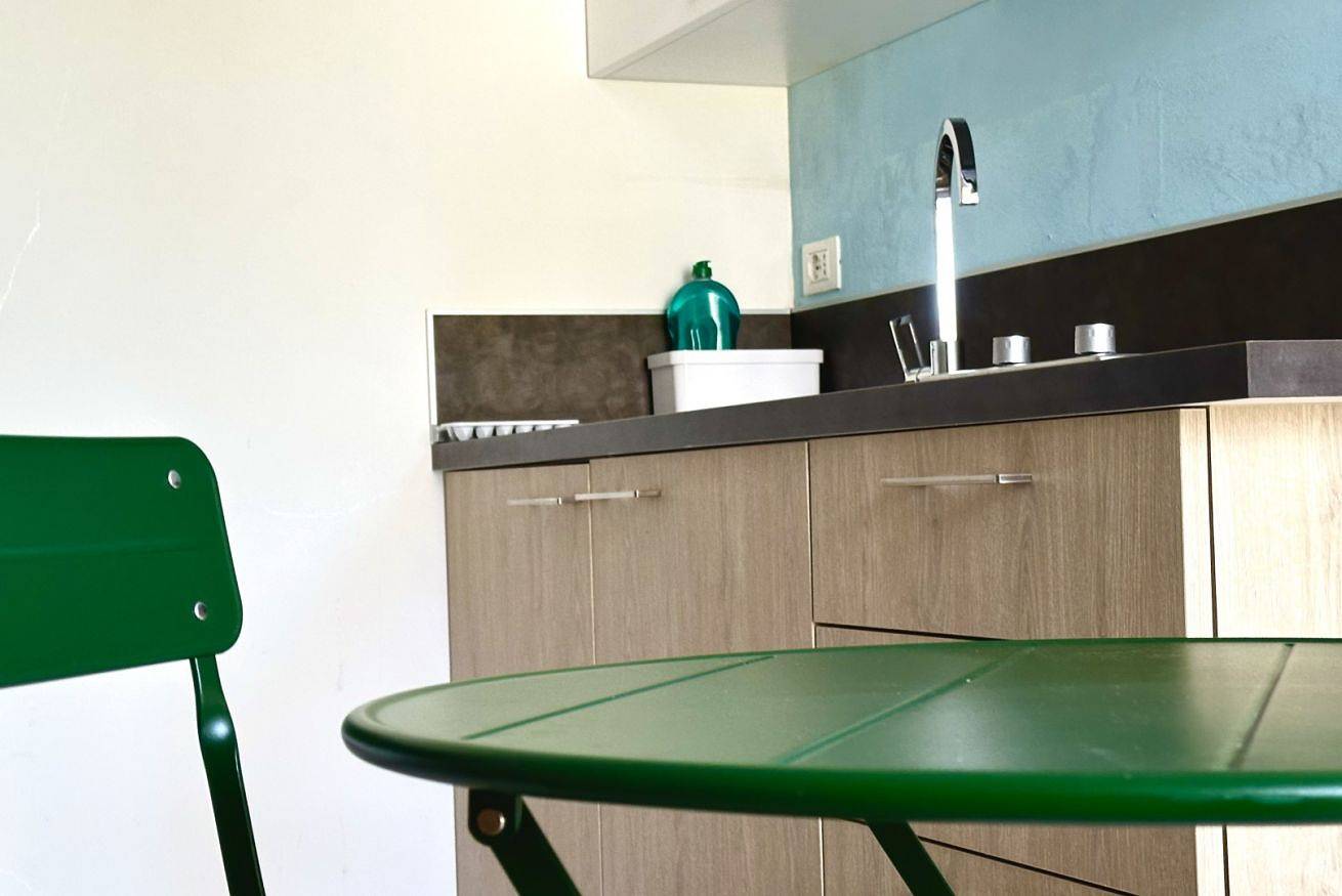 Entire apartment, Palme 1/A - Marcelli, one-room apartment with garden, Residence Le Palme in Riviera del Conero