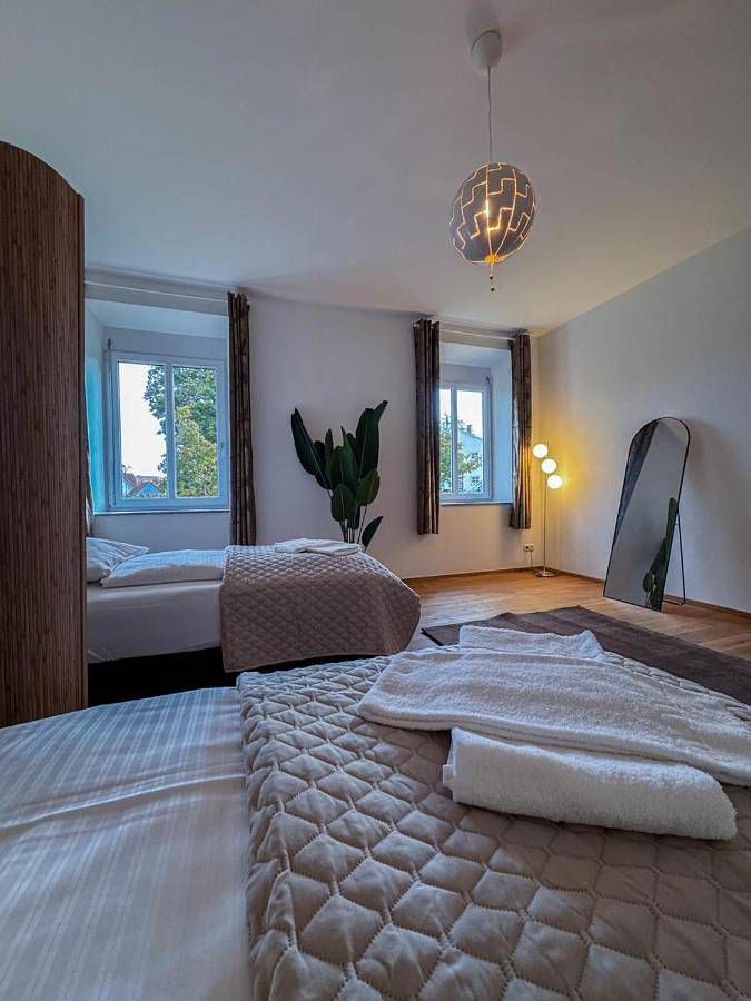 Gîte pour 8 personnes, avec jardin et balcon à Burgau - 3