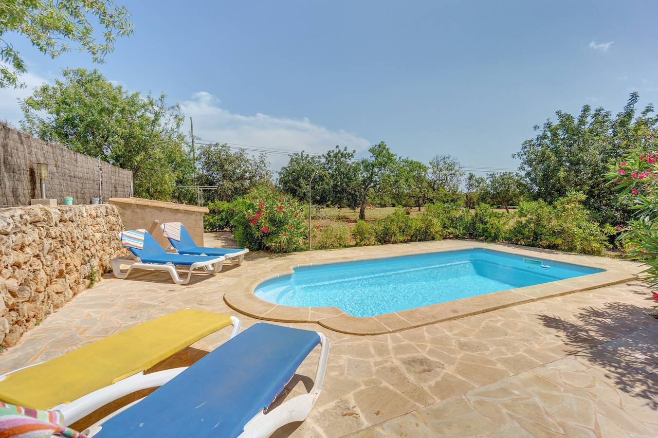 Country house "Sa Barraca d'en Camine" with pool in the nature in Santanyí, Coast of Mallorca
