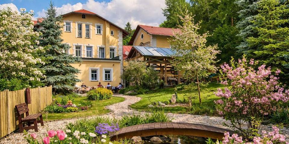 Hotel für 2 Personen, mit Ausblick und Garten in Marienbad