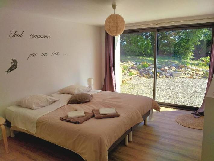 Gîte pour 4 personnes, avec jardin ainsi que sauna et piscine à Montségur-sur-Lauzon - 4