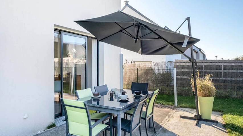 Appartement de vacances pour 9 personnes, avec jardin