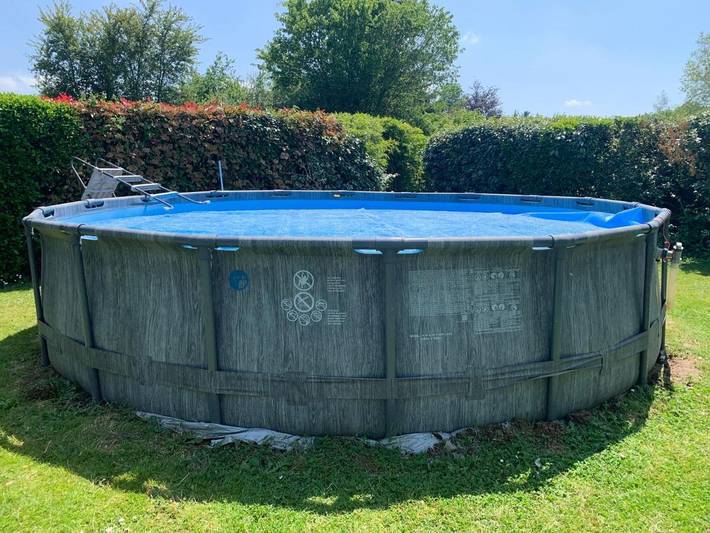 Maison d’hôte pour 2 personnes, avec vue et terrasse ainsi que piscine et jardin à Yvré-l'Évêque - 4