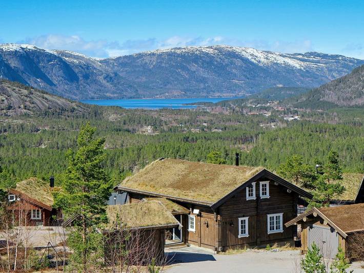 Ferienhaus für 15 Personen, mit Terrasse und Sauna in Telemark