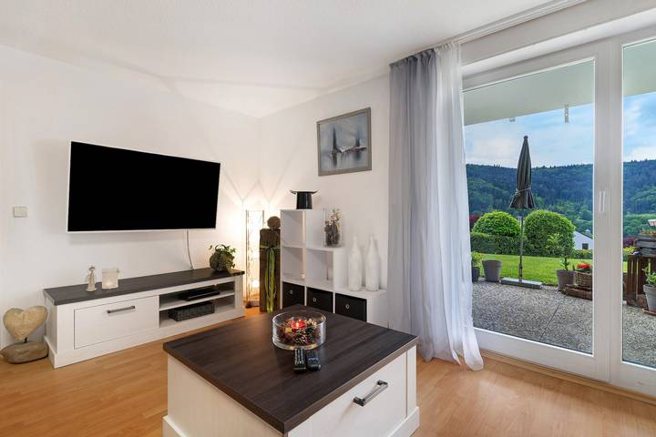 Ganze Wohnung, Ferienwohnung 'Seelenbaumler' mit Bergblick, privater Terrasse und Wlan in Seelbach, Mittlerer Schwarzwald