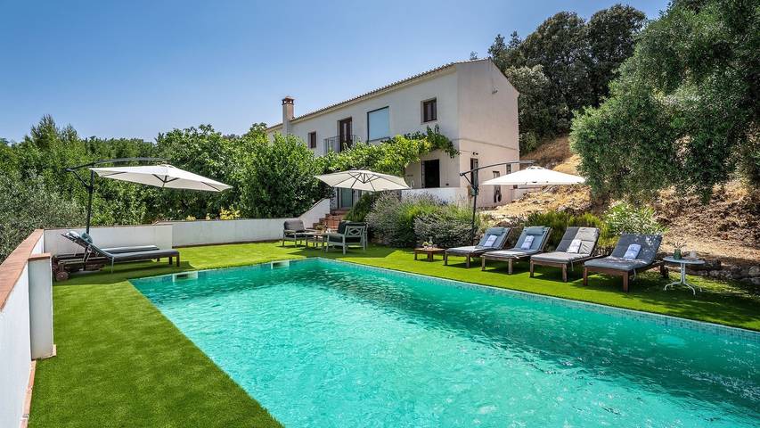 Chalet para 10 personas, con balcón/terraza y piscina, Se admiten mascotas - 1