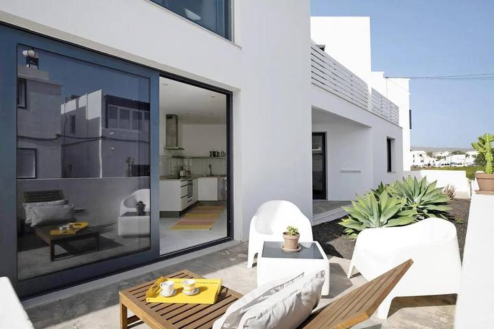 Appartement de vacances pour 4 personnes, avec Balcon ainsi que Terrasse et Jardin à Arrieta