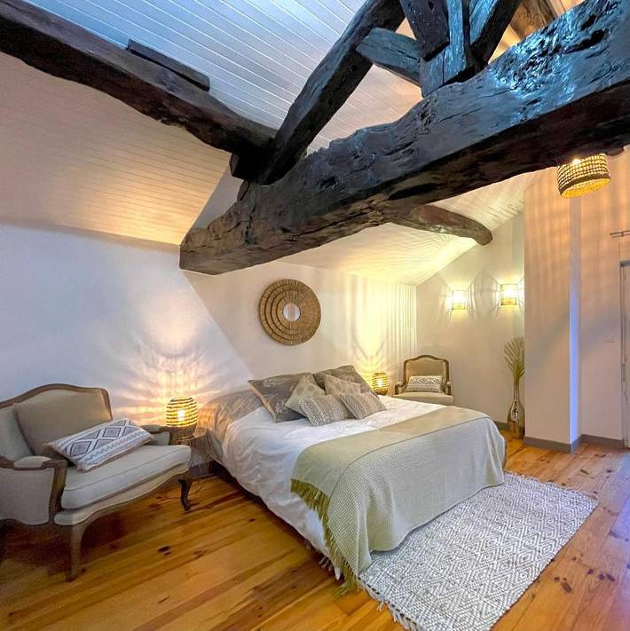 Location de vacances pour 4 personnes, avec Balcon ainsi que Terrasse et Vue dans Le Plantay