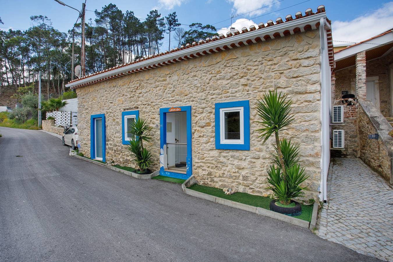Vakantiehuis 'Dos Castelos' met privé zwembad, Wi-Fi en airconditioning in Nossa Senhora das Misericórdias, Santarém District