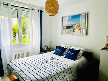 Cottage pour 2 personnes, avec vue et jardin à Trignac
