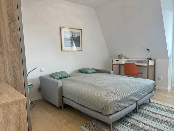 Appartement entier, Ferienwohnung 9 im Haus Düne 1 in Cuxhaven Duhnen - 2 Schlafzimmer, 2 Duschbäder, 2 Balkone und voller Meerblick in Fkk Strand Duhnen, Cuxhaven