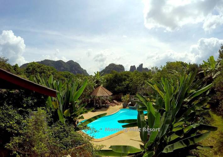 Station pour 2 personnes, avec piscine ainsi que vue et jardin - 1