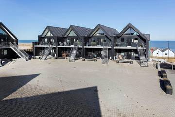 Ferienwohnung für 4 Personen, mit Terrasse in Vorupør