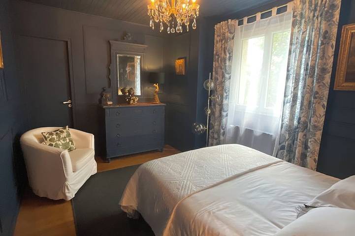 Chambre Indigo in Rosières, Haute-Loire