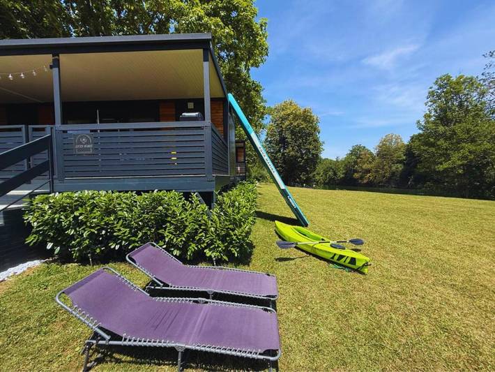 Camping für 4 Personen, mit Ausblick und Sauna sowie Garten in Slowenien - 3