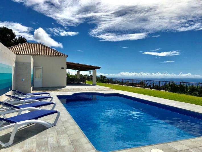 Casa rural para 8 personas, con piscina además de vistas y jardín en El Paso - 3