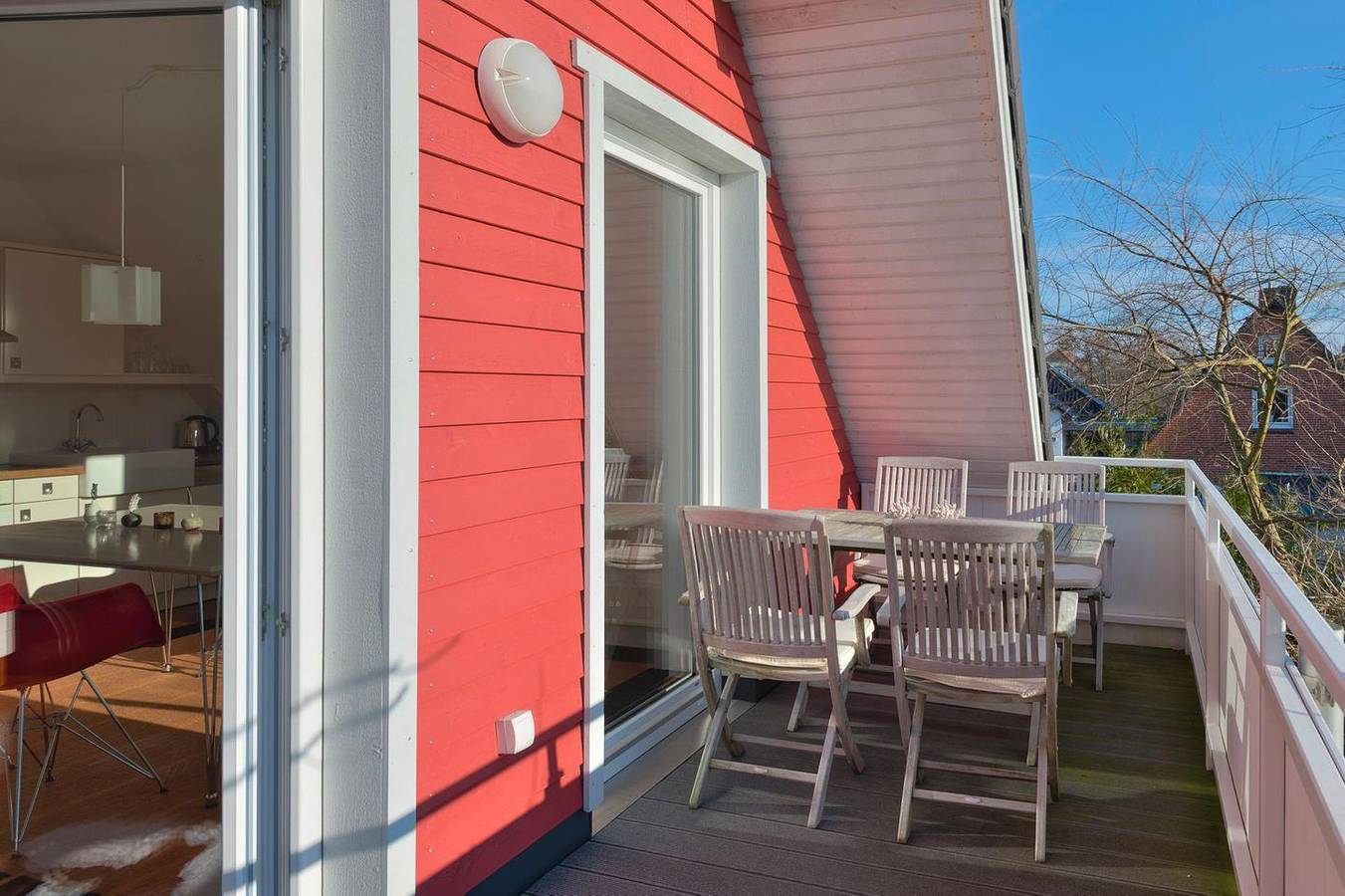 Ganze Wohnung, Schwedenhaus Whg. Karlsson - Eine Fewo im skandinavischen Stil in Hafen Büsum, Büsum