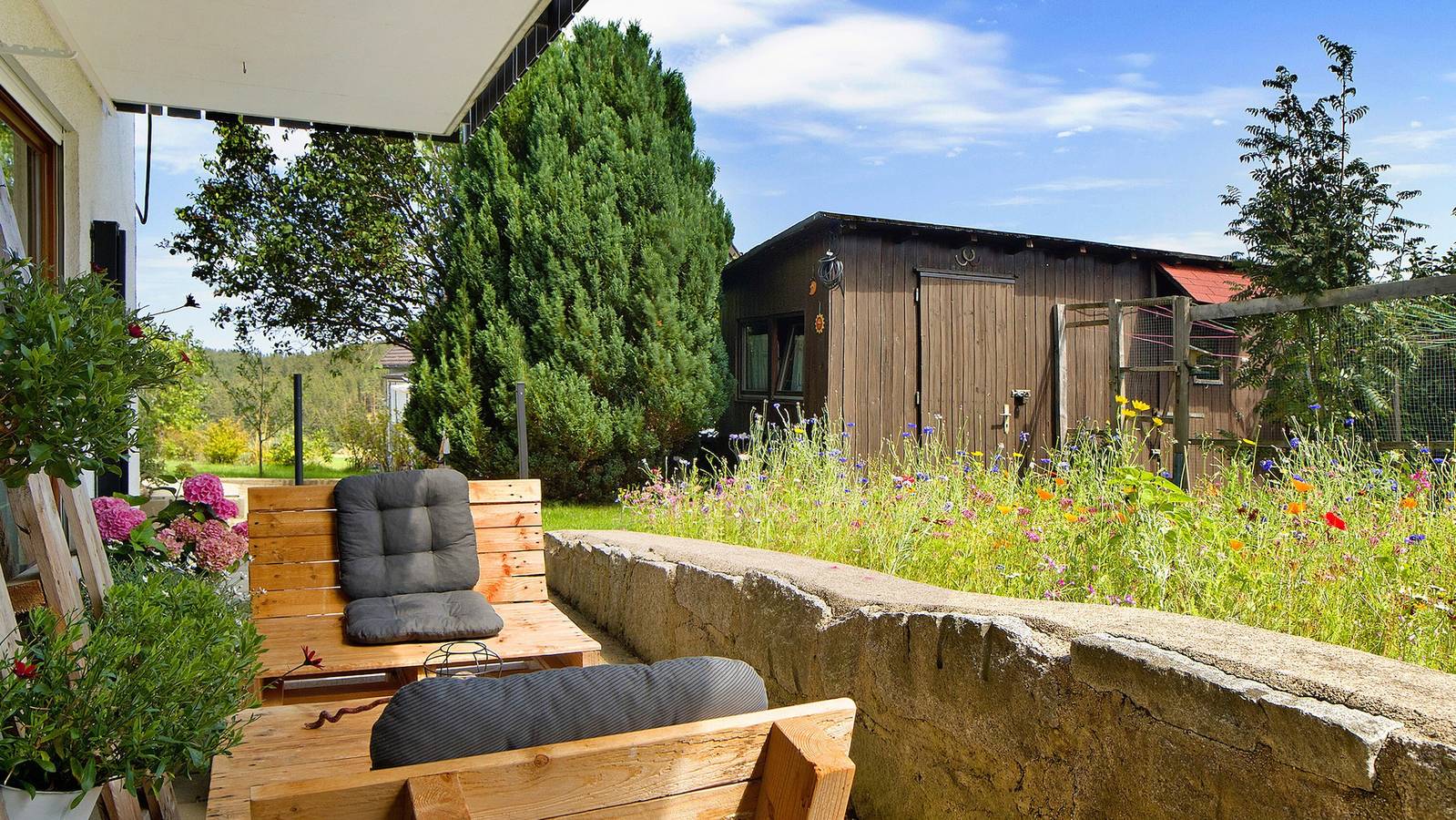 Ganze Wohnung, Ferienwohnung 'Bäuerle' mit privater Terrasse, privatem Garten und Wlan in Schönwald, Südschwarzwald