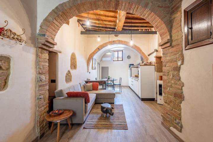 Geheel appartement, La Casa Di Memmo tussen het Toscaanse platteland in Petroio, Trequanda