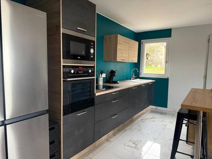 Location de vacances pour 8 personnes, avec vue et jardin à Doizieux - 3