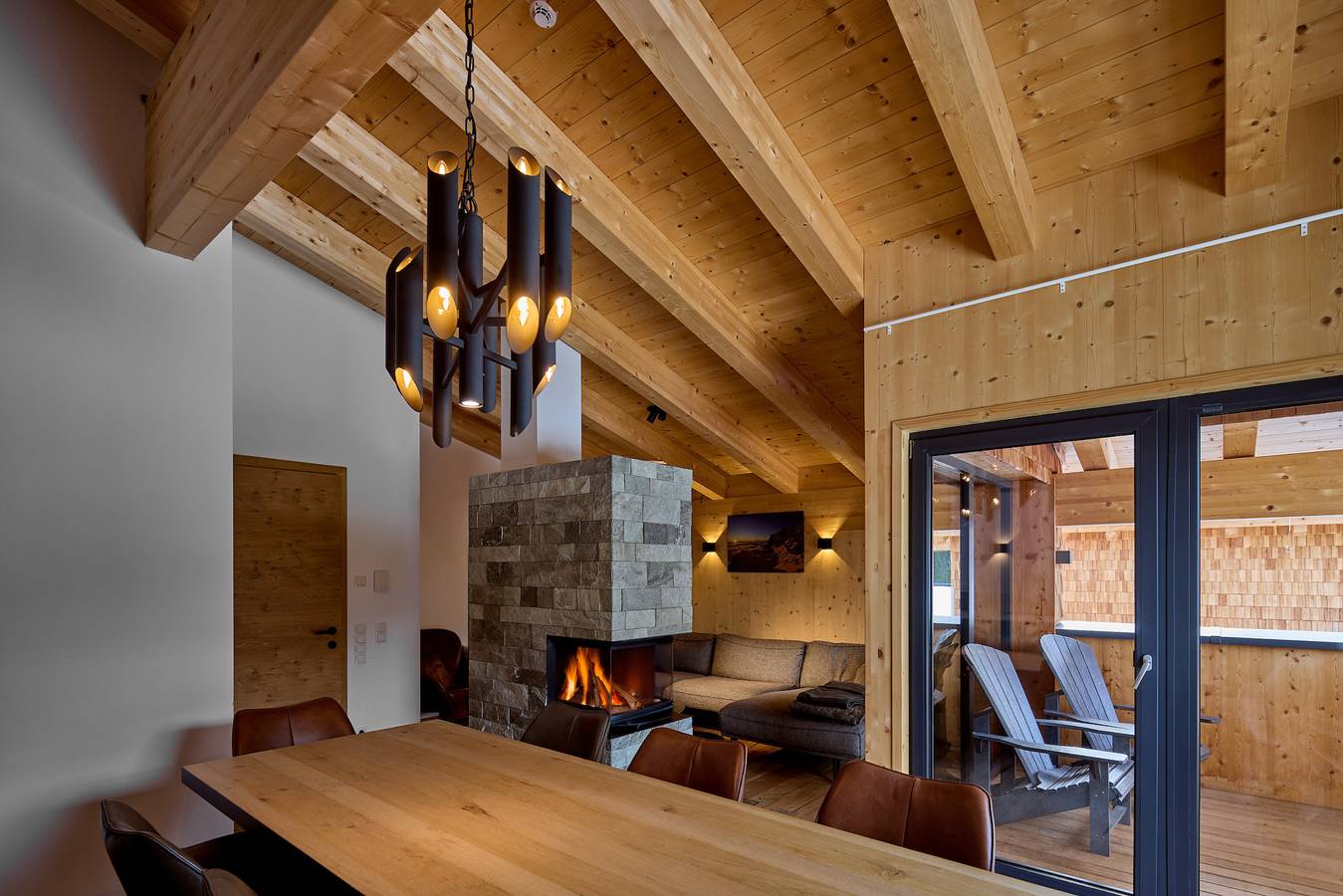 5806 Alm-Lodge sis Ski-in-out in Sankt Gallenkirch, Golm im Montafon