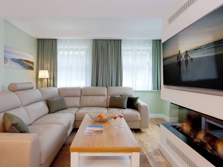 Ferienwohnung für 6 Personen, mit Terrasse und Sauna, mit Haustier in Bansin