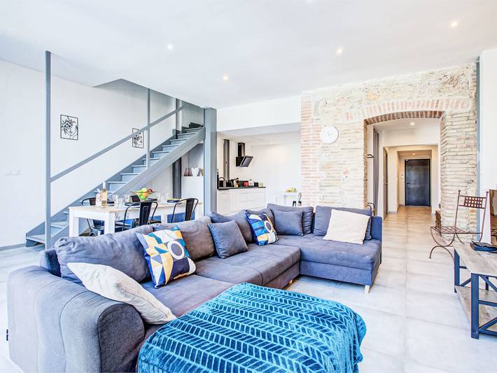 Location de vacances pour 8 personnes, avec terrasse et vue à Torreilles - 3