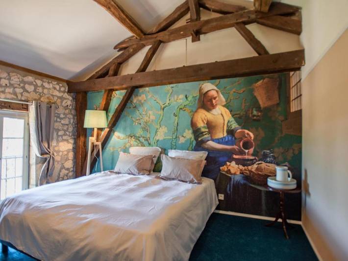 Location de vacances pour 6 personnes, avec piscine ainsi que jardin et terrasse à Savignac-de-Duras - 4