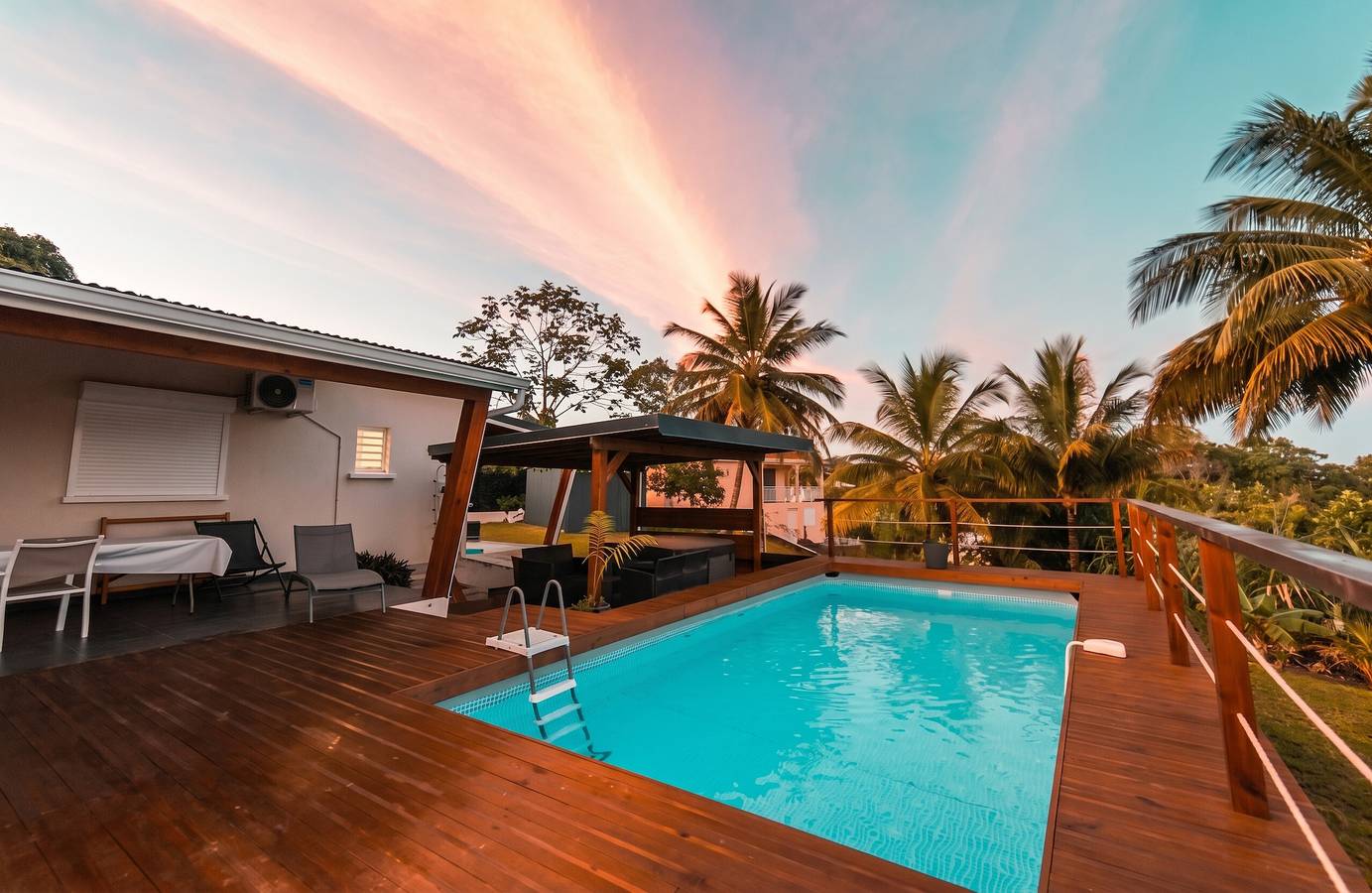 Modern Villa with Pool in Sainte-Rose, 160 m² in Sainte-Rose, Guadeloupe (Caribbean)