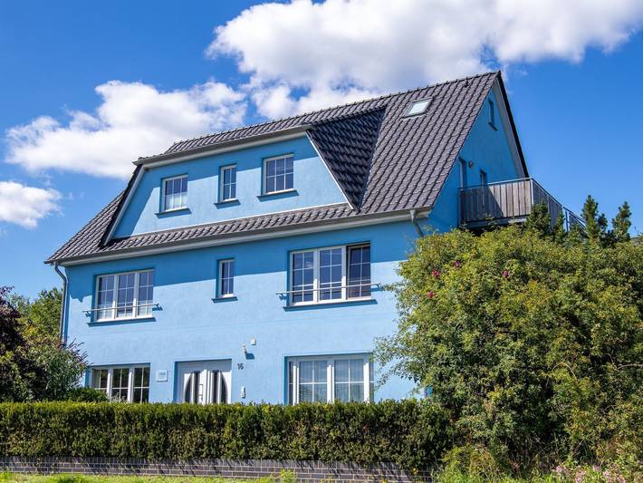 Ferienwohnung für 3 Personen, mit Terrasse und Garten sowie Sauna und Seeblick in Freest