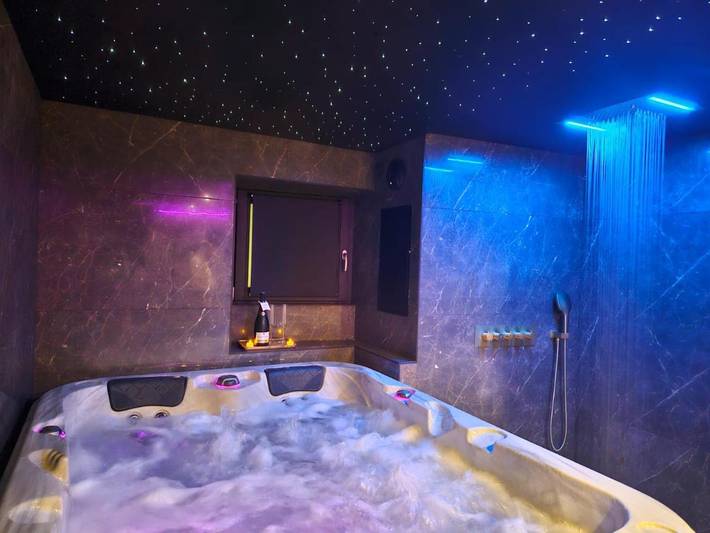 Maison de vacances pour 2 personnes, avec jacuzzi