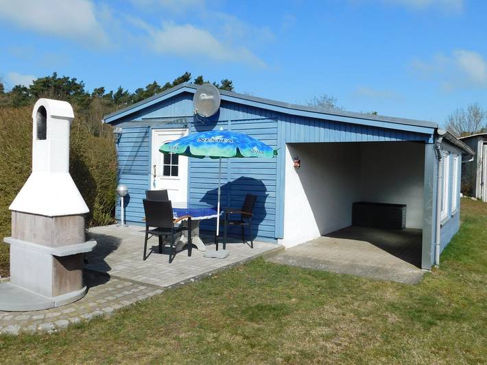 Bungalow für 3 Personen, mit Terrasse und Garten auf Fischland - Darß - Zingst
