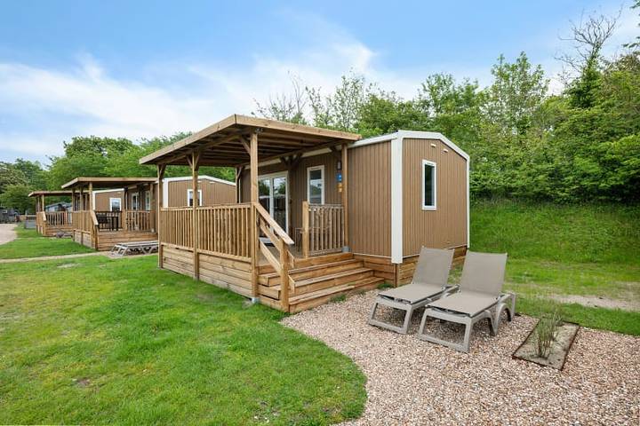 Glamping voor 3 personen, met Balkon/Terras en Terras in Zuid-Holland