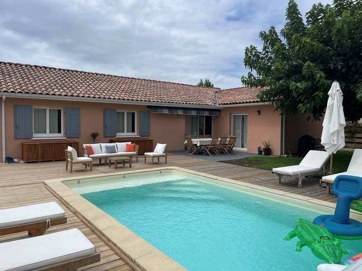 Chalet para 8 personas, con jardín y terraza - 1