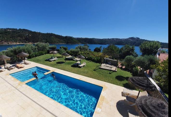 Gîte pour 6 personnes, avec jardin et piscine ainsi que vue sur le lac et vue à Tomar - 3