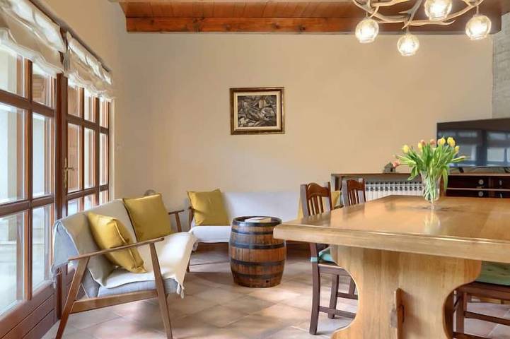 Ferienhaus für 4 Personen, mit Garten