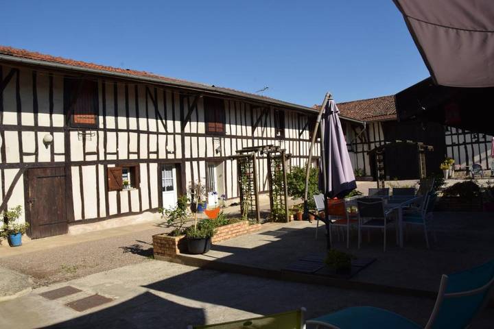 Chambre d’hôte pour 4 personnes, avec Terrasse